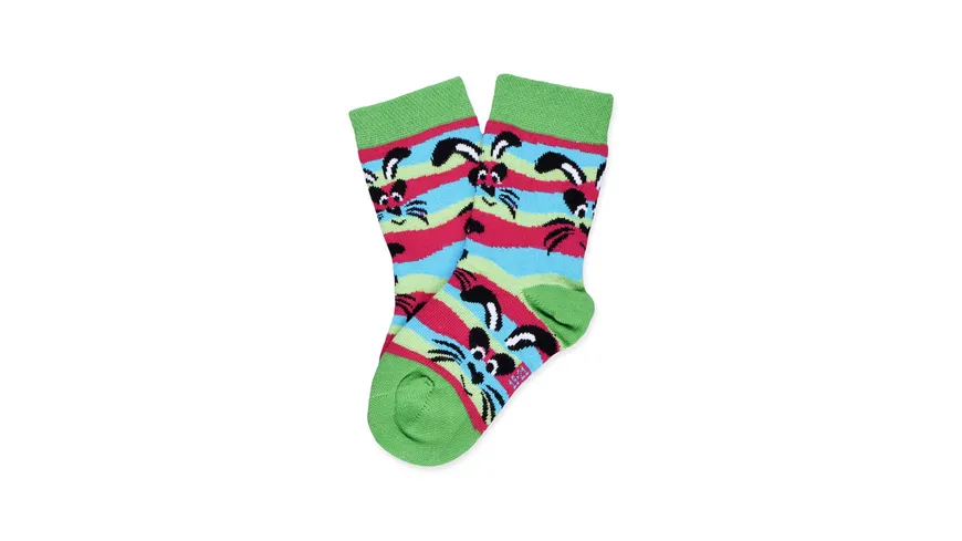 Unabux Babysocken Häschen Striped Rabbit