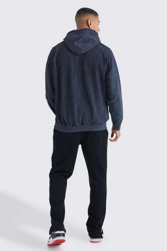 Oversize Hoodie mit Skorpion-Print