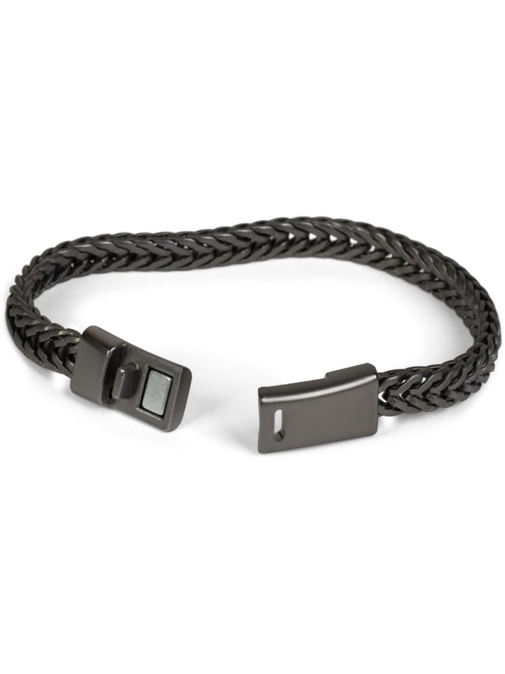 styleBREAKER Armband in Anthrazit günstig kaufen onesize