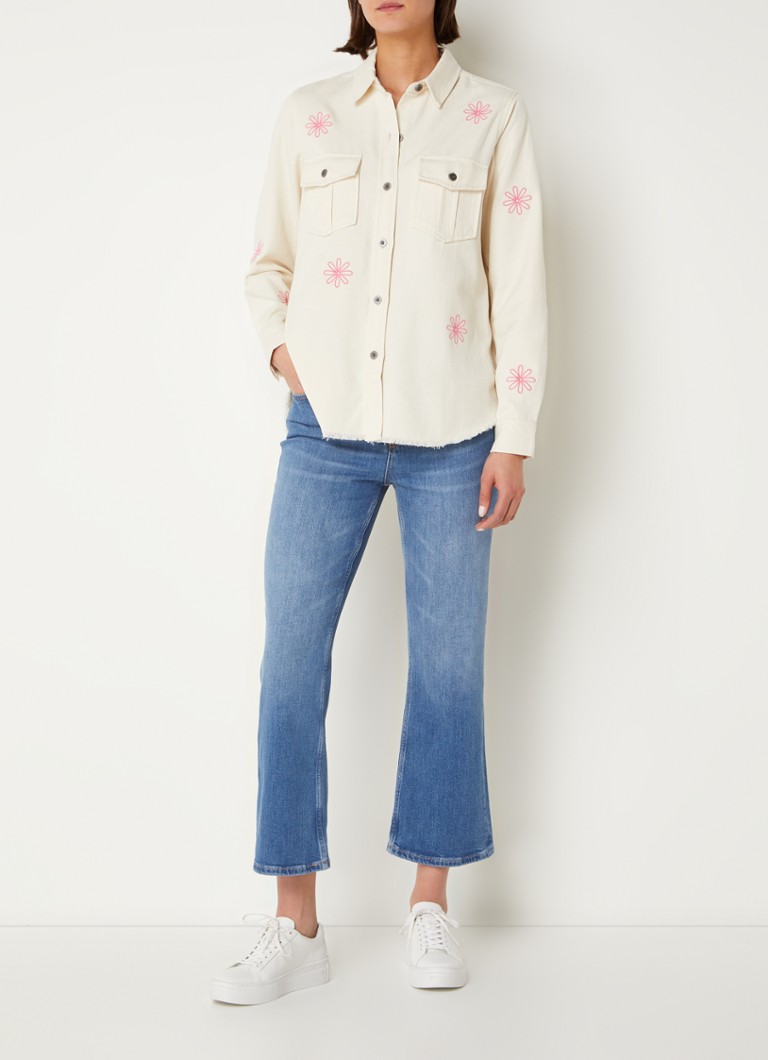 Bluza Rails Loren od mješavine liocela s cvjetnim vezom