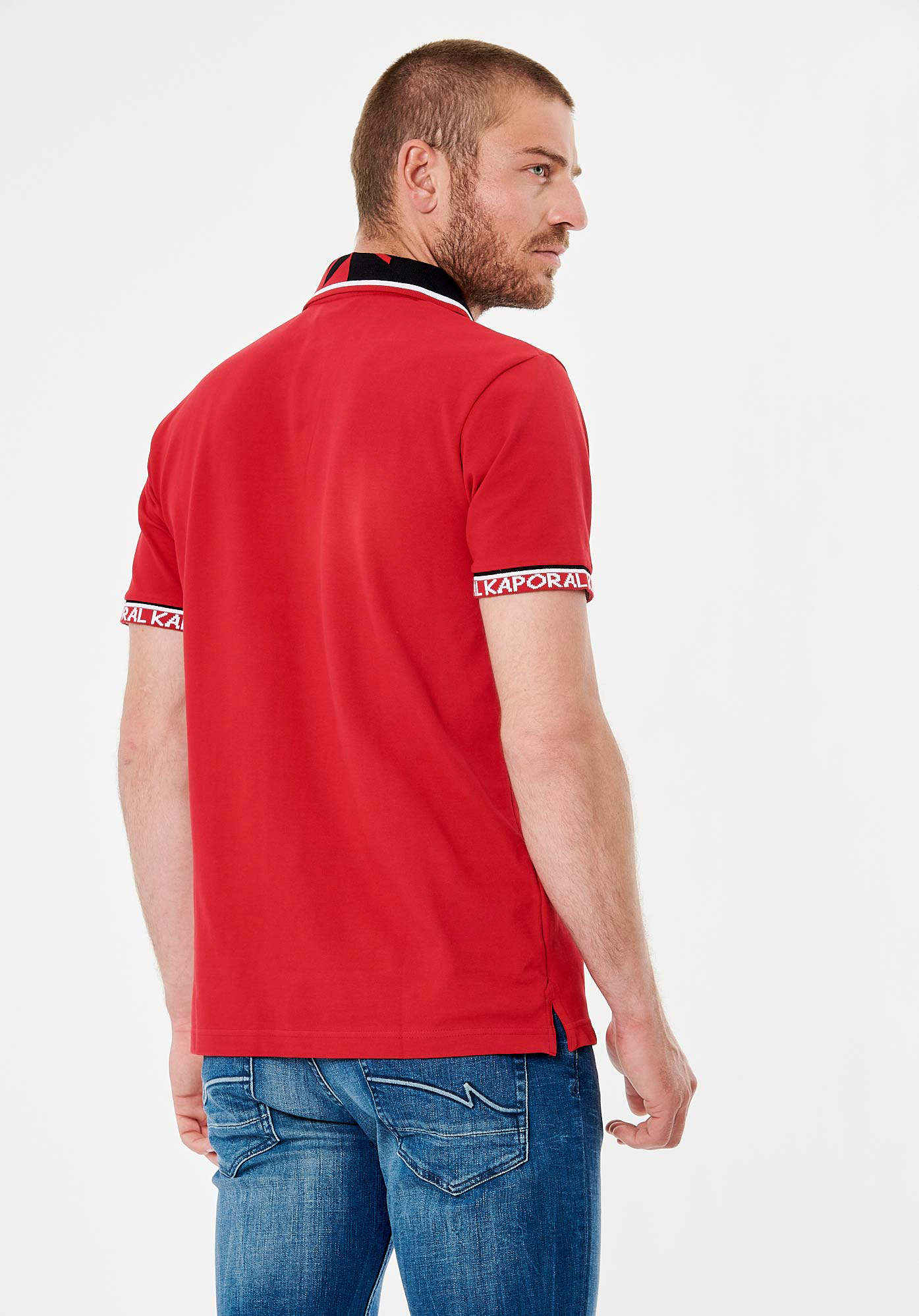 TETRO  Polo rouge homme