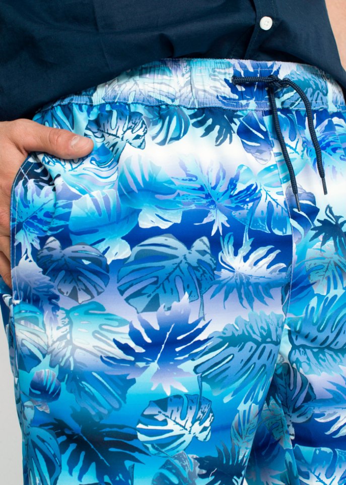 Strand-Bermuda aus recyceltem Polyester