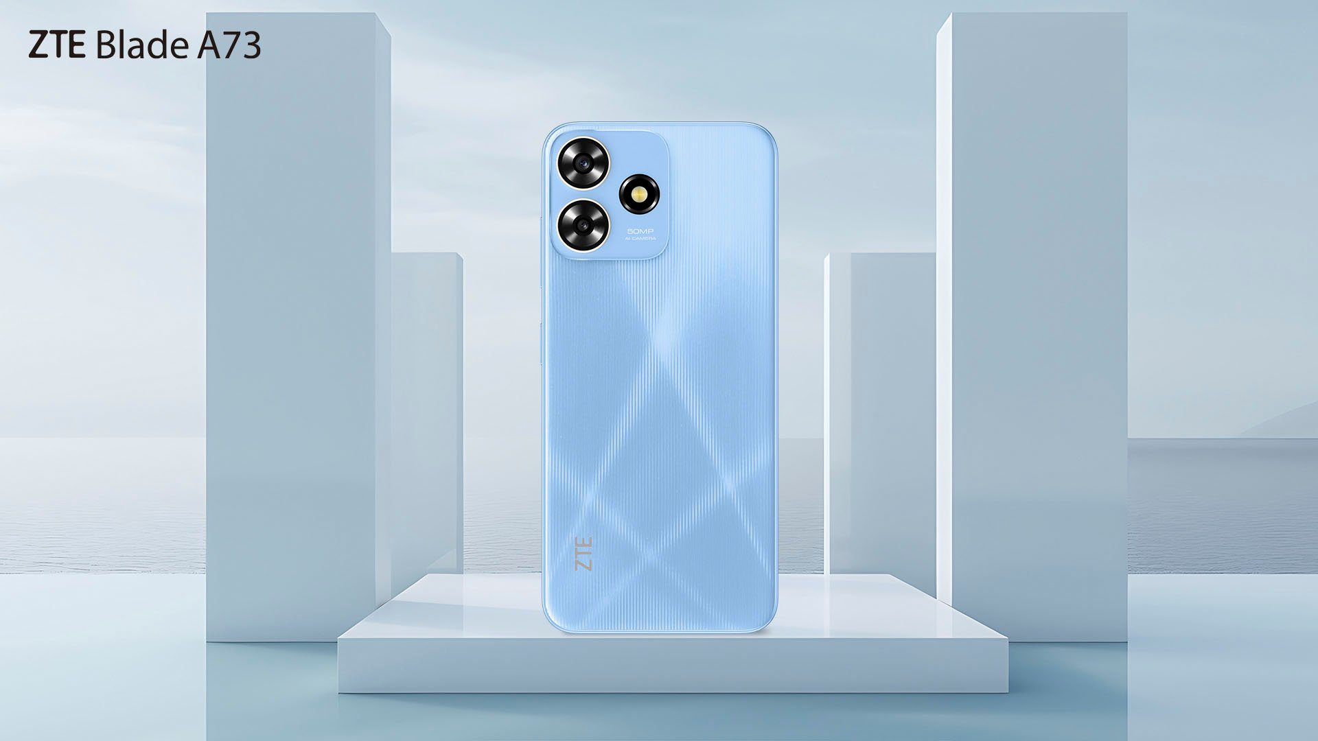 ZTE Blade A73 Smartphone (16,76 cm/6,6 Zoll, 128 GB Speicherplatz, 50 MP Kamera)