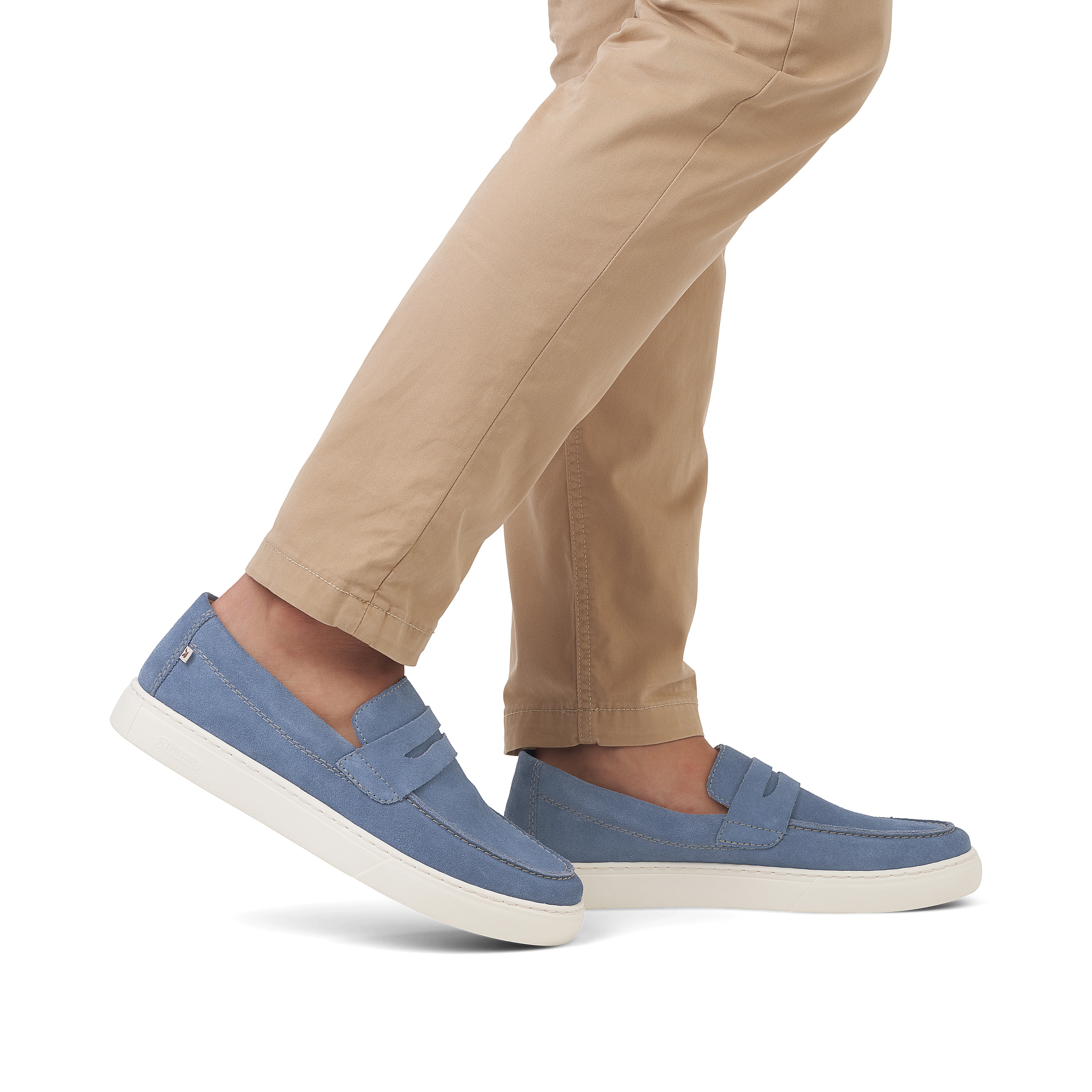 Rieker Herren Slipper ocean blue