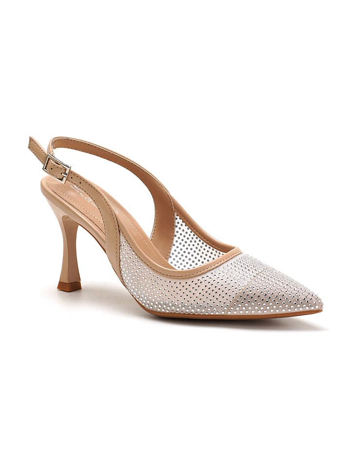 C'M Slingpumps in Beige günstig kaufen