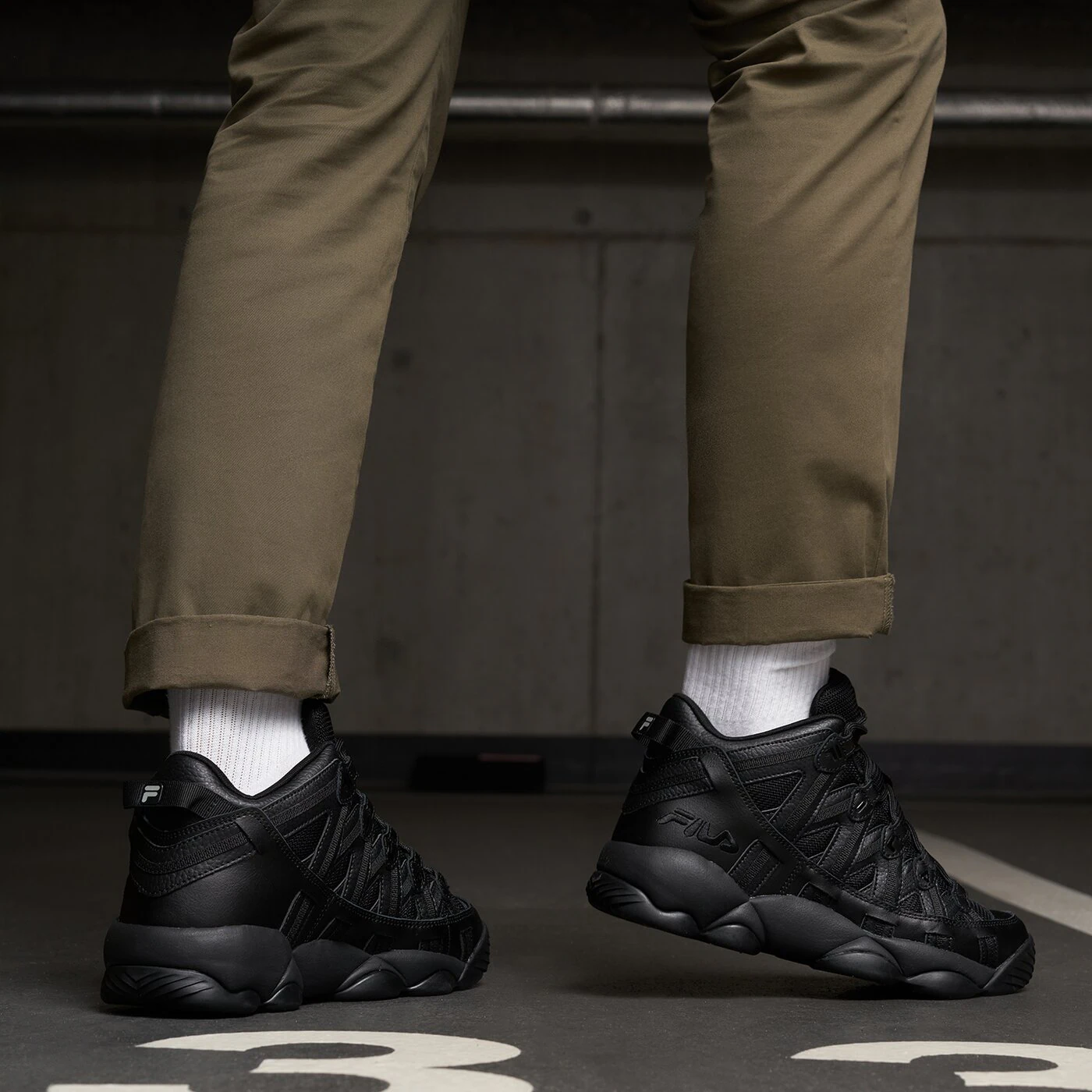 FILA STACKHOUSE SPAGHETTI Schwarz