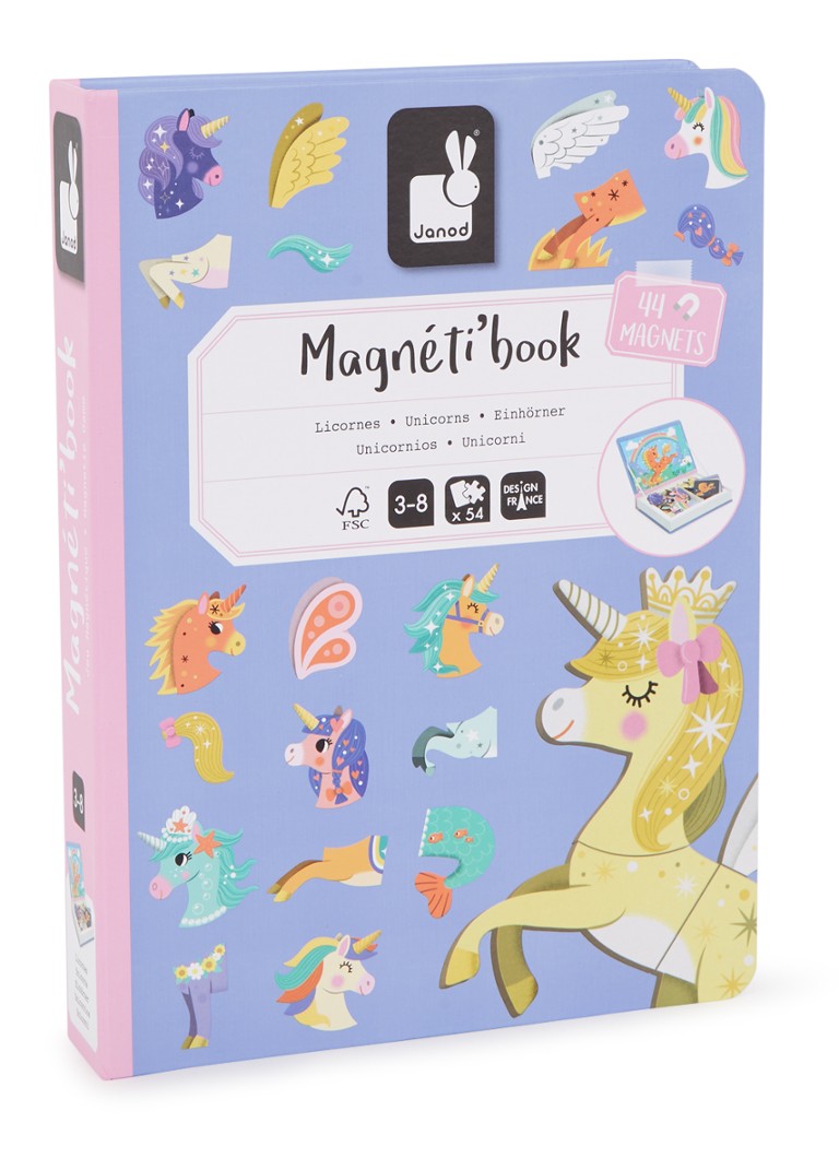 Janod Magnetibook jednorožec