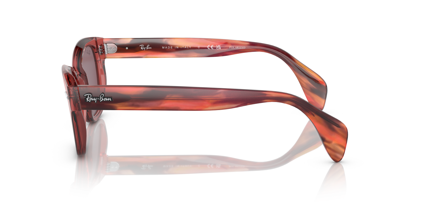 RB0880S - Roz lucios, transparent, violet închis