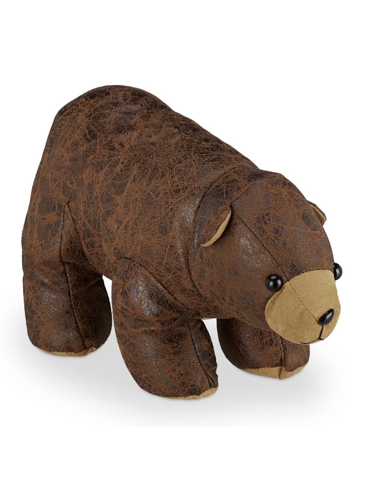 relaxdays Türstopper Braunbär in Braun günstig kaufen onesize