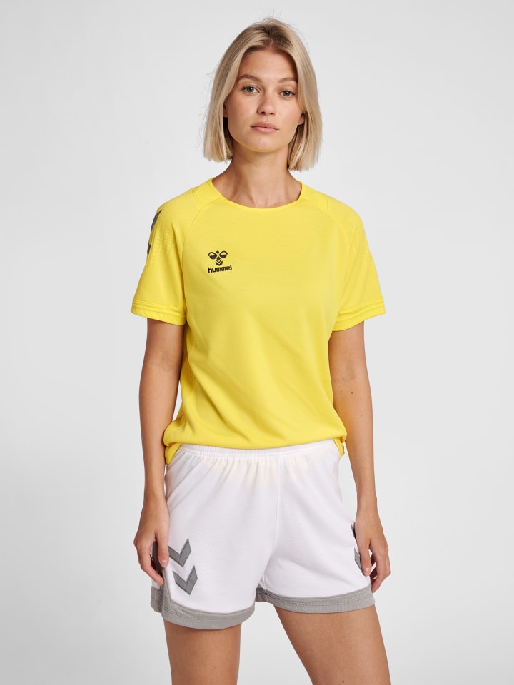 Hummel Hummel T-Shirt Hmllead Damen in BLAZING YELLOW günstig kaufen