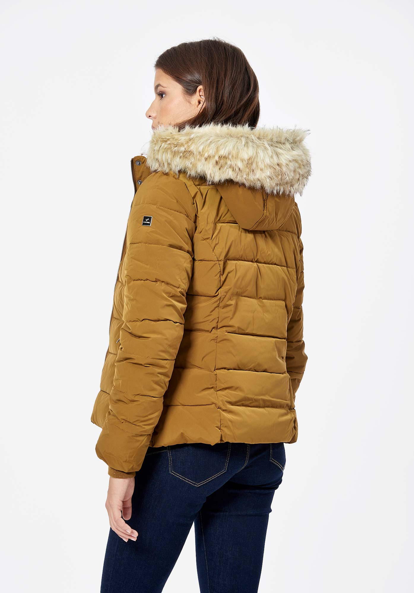 DIBBY  Doudoune marron Femme