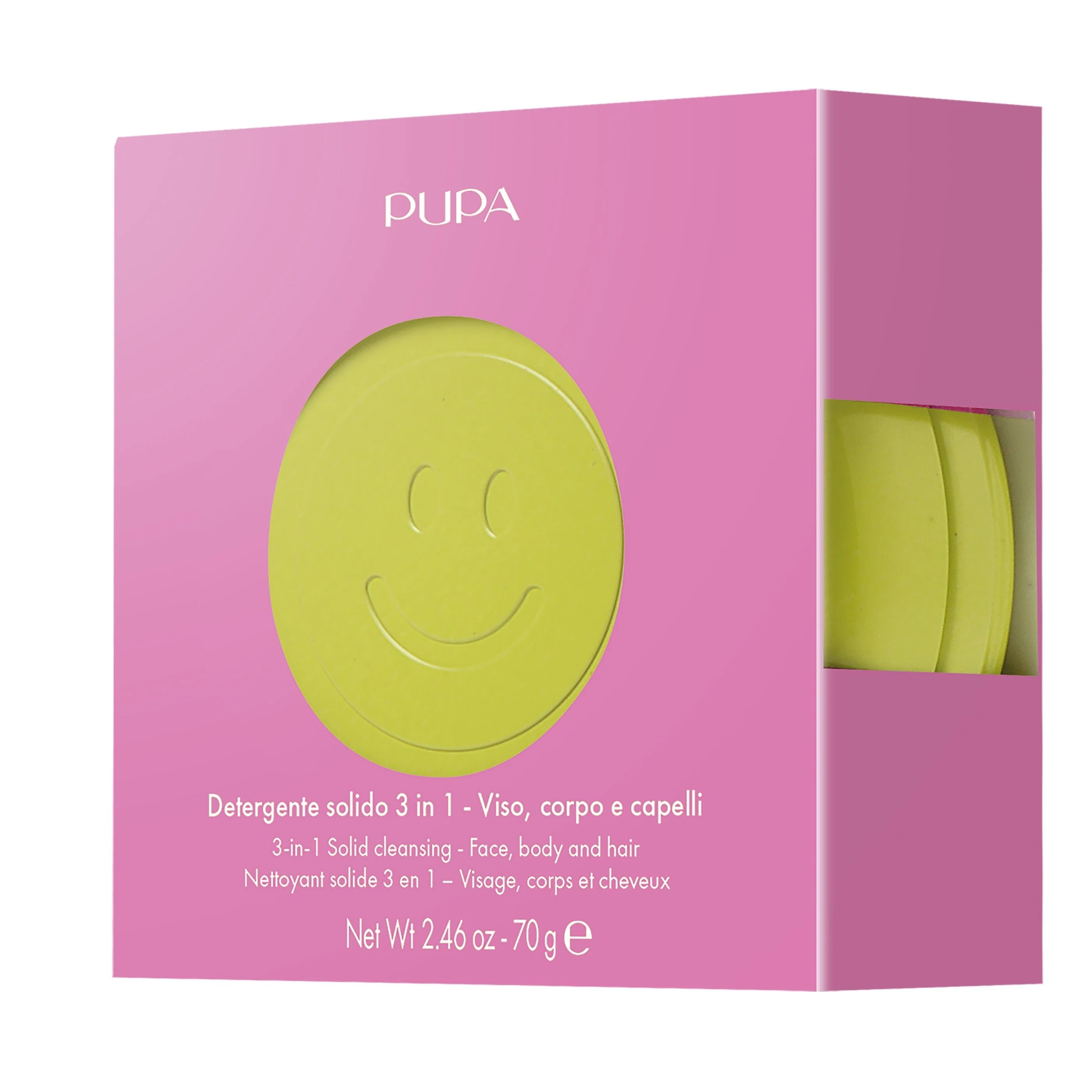 Cofanetti Happy Box Detergente Solido 3 In 1 Ginger Dream - Cofanetti Viso e Corpo, Sapone detergente viso