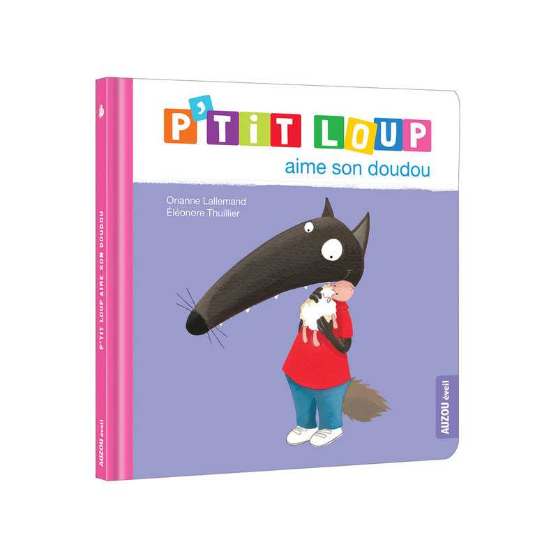 Livre P'tit loup aime son doudou - Auzou