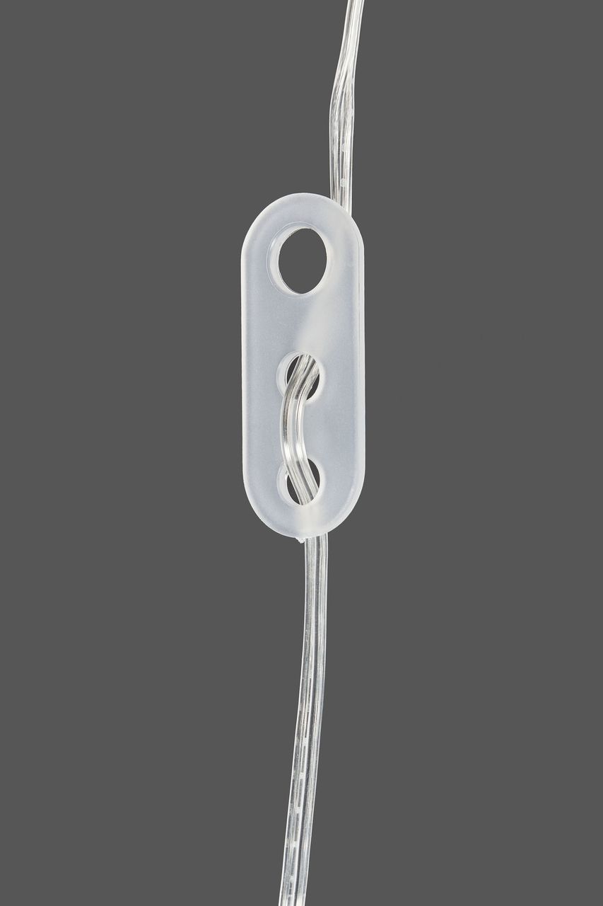 Weles LED-Metalldrahtkugel Ø 40 cm silber