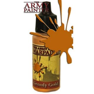The Army Painter: Warpaint Greedy Gold (18ml Flasche)