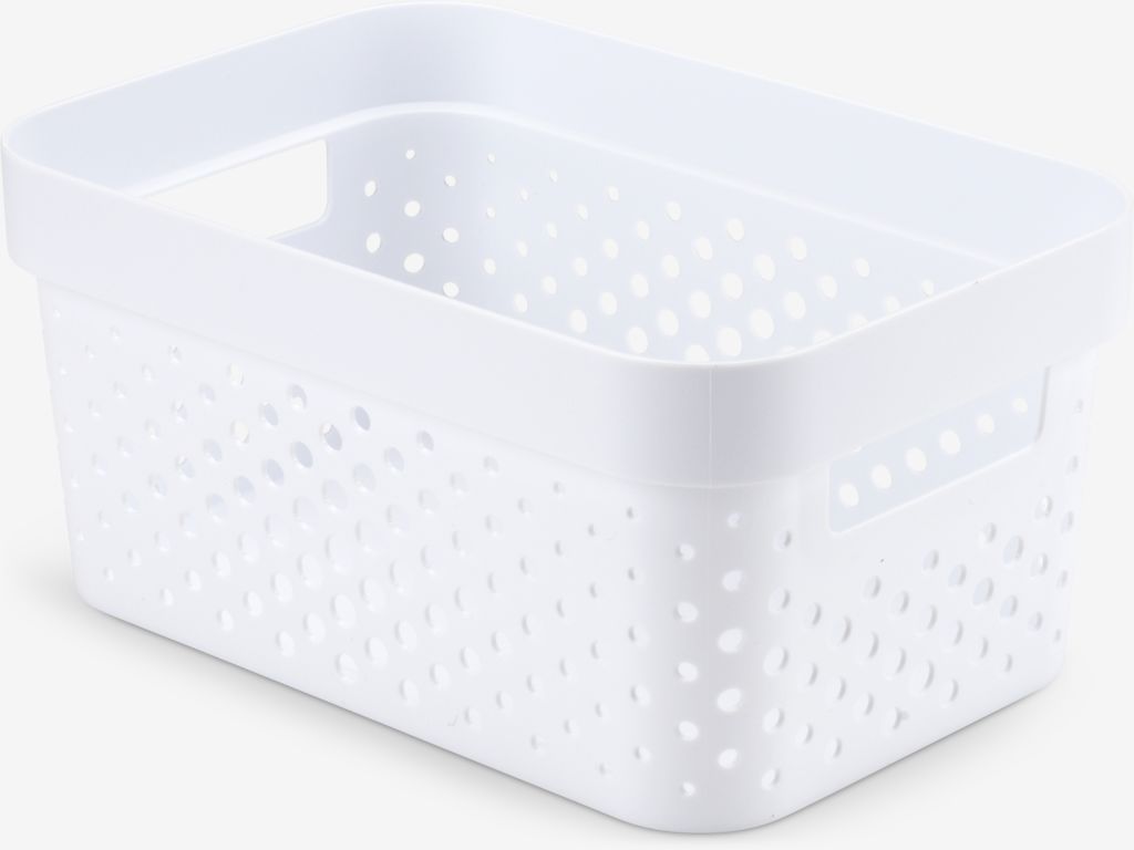 Koszyk INFINITY INFINITY 4,5L plastikowy biały