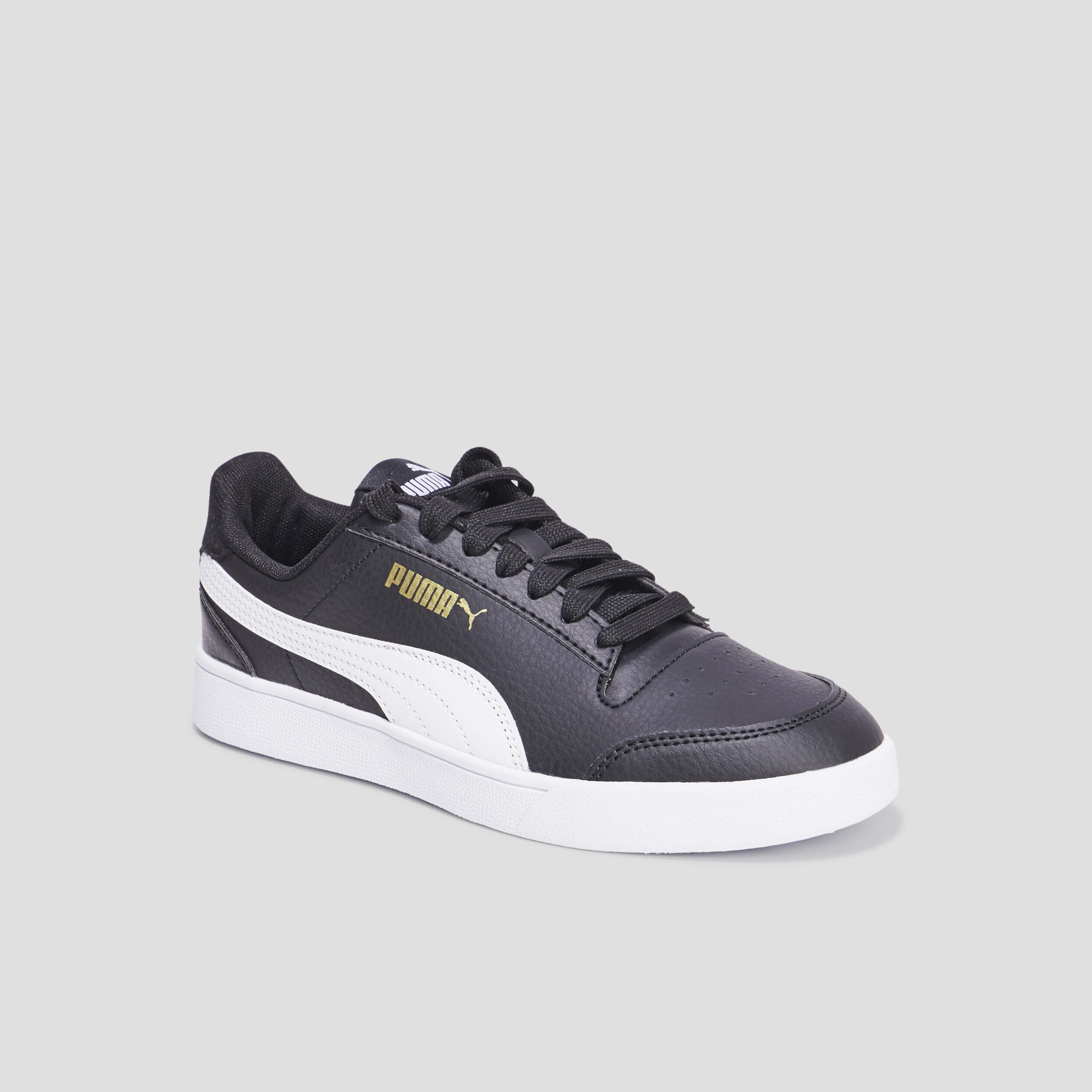 Tennis basses à lacets Puma Shuffle noir garçon | La Halle