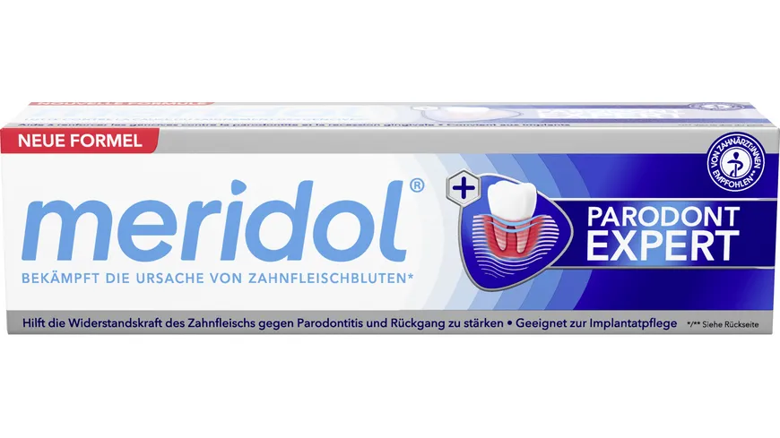 meridol Zahnpasta Parodont Expert bei Parodontitis und Zahnfleischrückgang 75 ml
