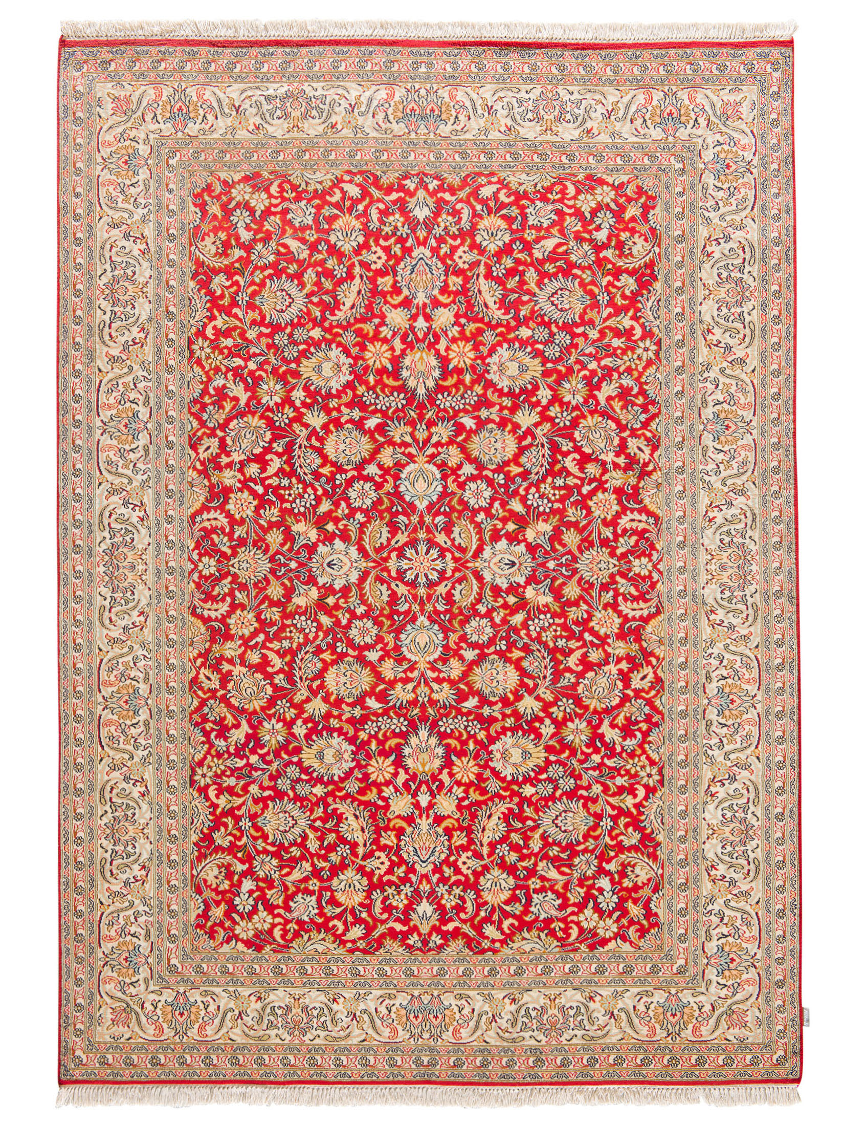 Kaschmir Seide 16/16 ca. 155 x 217 cm, Unikat / Einzelstück