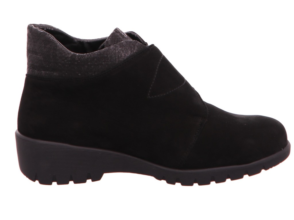 WALDLÄUFER Schnür-Stiefeletten schwarz DENVER SNAK