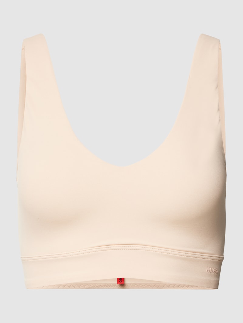 BH mit Logo-Bund in beige