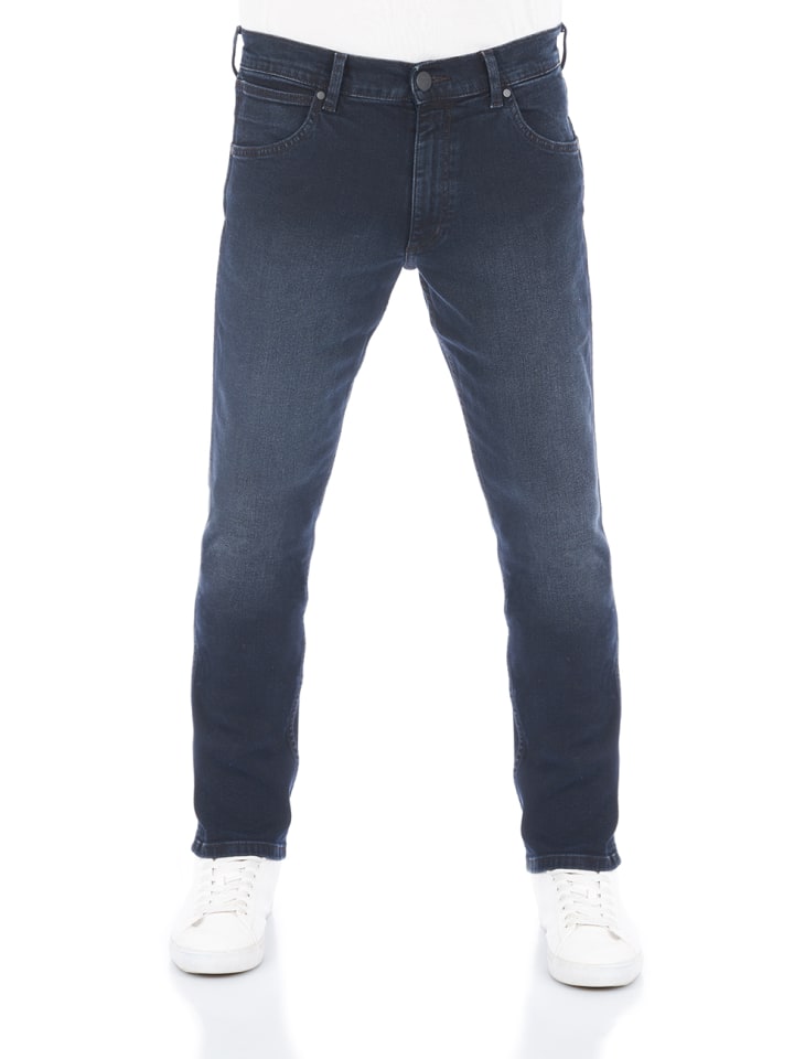 Wrangler Jeans Greensboro regular/straight in Blau günstig kaufen