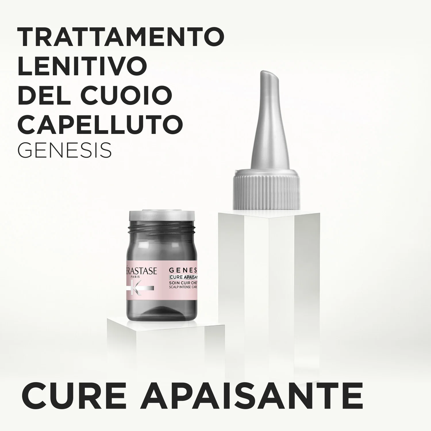 Genesis KIT Trattamento Lenitivo Anticaduta Temporanea - Cofanetti per Capelli, Trattamento Cuoio Capelluto, Trattamento Anticaduta Capelli