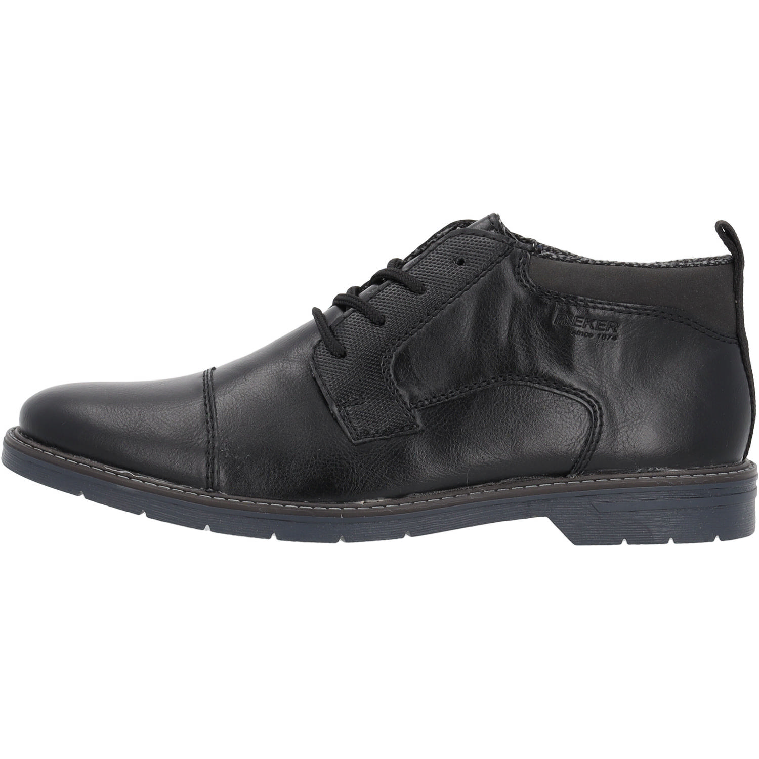 Rieker 13031, Stiefel, Herren, schwarz/schwarz