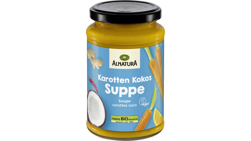 Alnatura Bio Karotten-Kokos-Suppe 375 ml