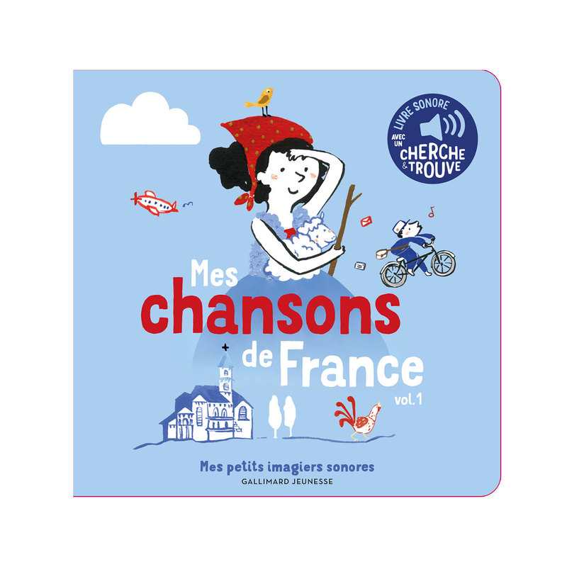 Livre Mes chansons de France Vol 1 - Gallimard Jeunesse