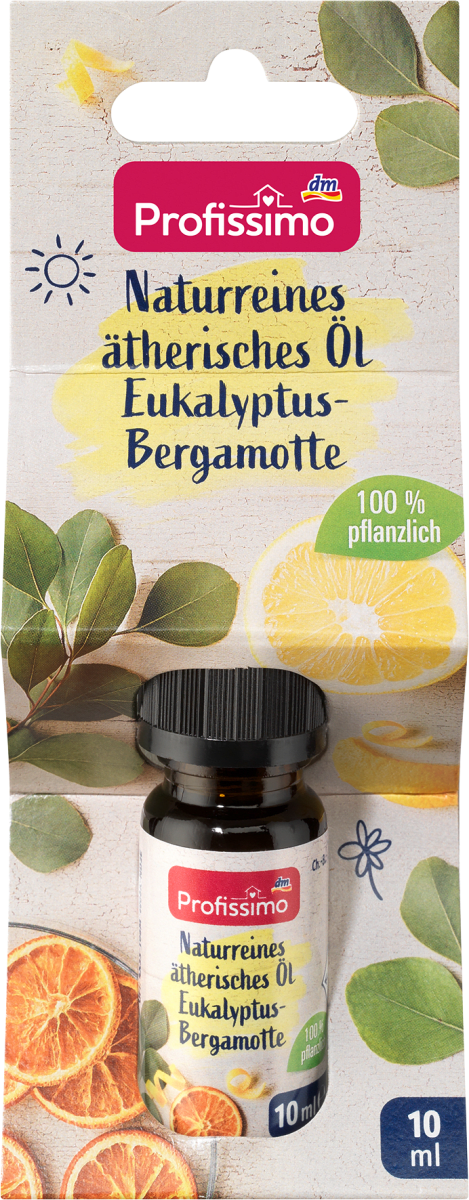 naturreines ätherisches Öl Eukalyptus & Bergamotte, 10 ml