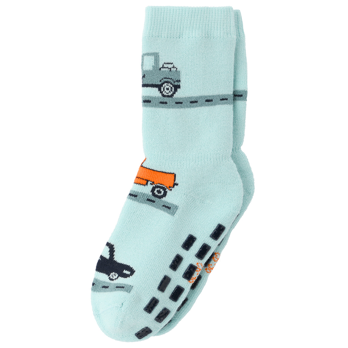 3 Paar Baby Stoppersocken mit Auto-Motiven