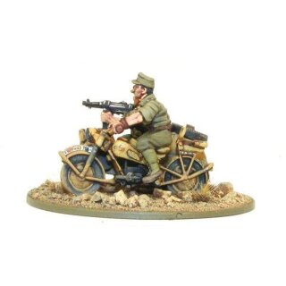 Afrika Korps Kradschützen mit Beiwagen