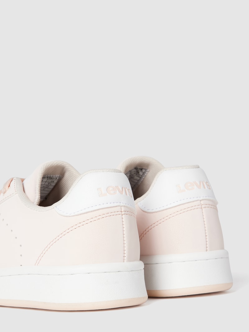 Sneaker mit Label-Prägung Modell 'Avenue' in rosa