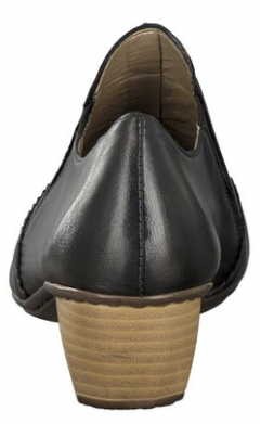 RIEKER Hochfront-Pumps schwarz DA-HALBSCH