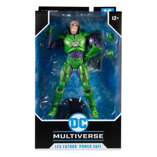 DC Multiverse Actionfigur Lex Luthor Power Suit DC New 52 18 cm *Mängelexemplar*