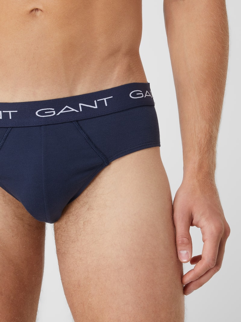 Slip im 3er-Pack in dunkelblau