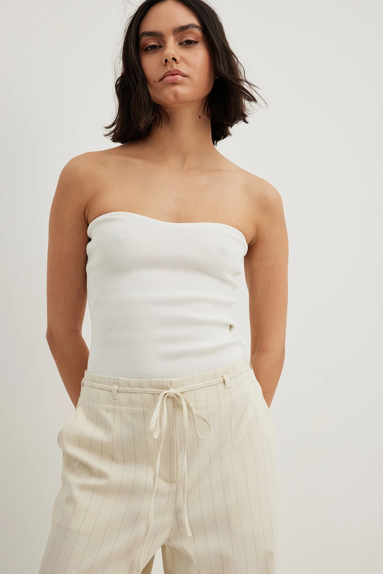 Tube-Top aus Feinstrick