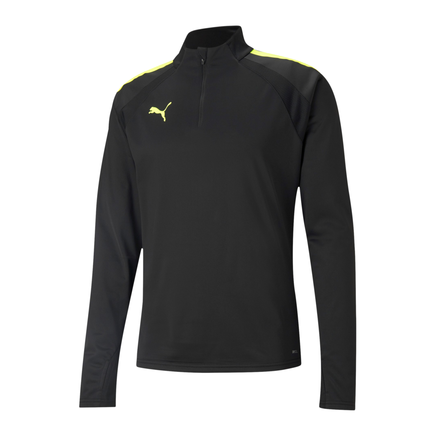 PUMA teamLIGA HalfZip Sweatshirt Schwarz F40