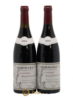 Pommard La Levrière Vieilles Vignes Dugat-Py  2004 - Lot de 2 Bouteilles