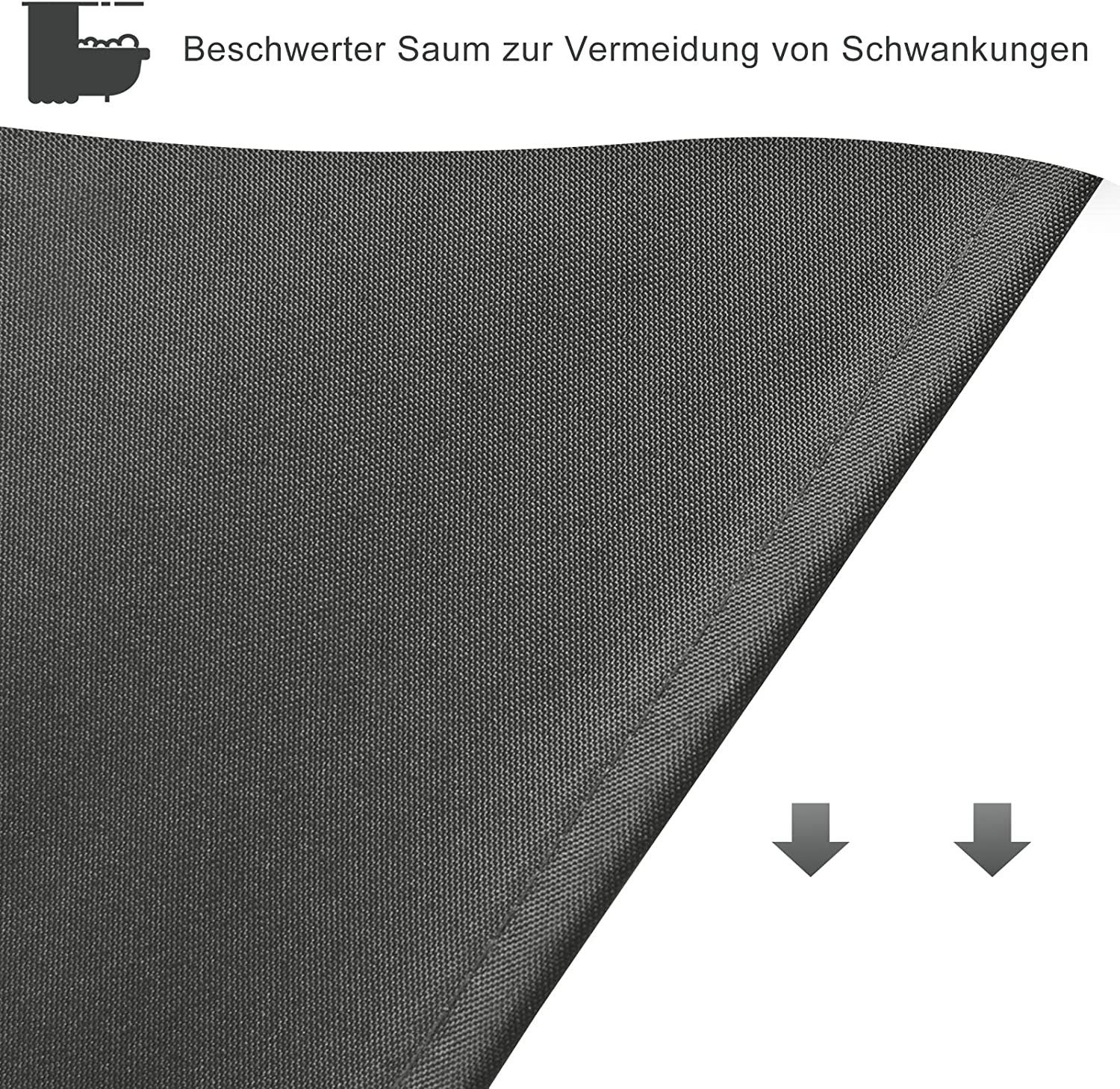 Woltu Duschvorhang Breite 120 cm (1-tlg), Badvorhang Anti-schimmel