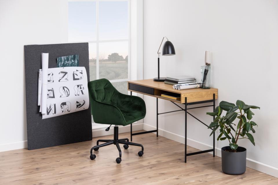 Bürostuhl Brooke Samt Grün