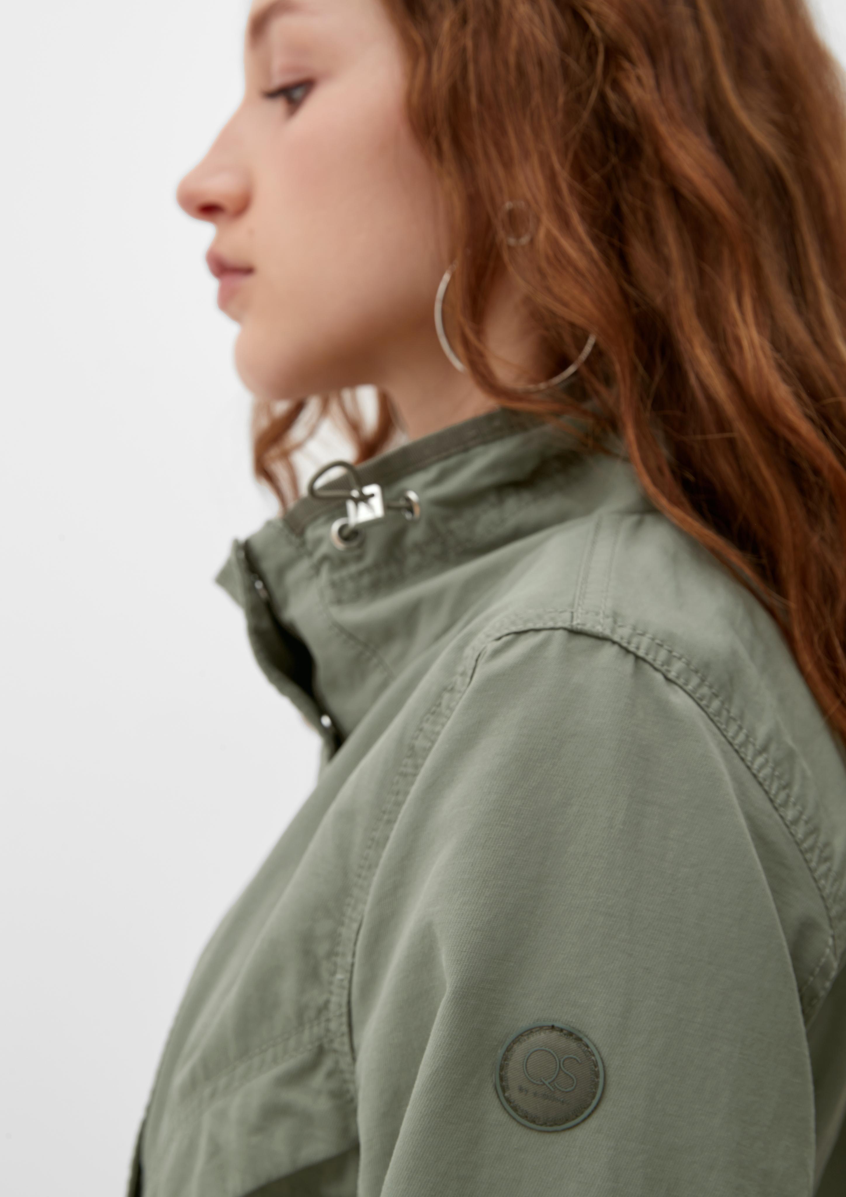 Twilljacke mit Stehkragen  2123939-7807