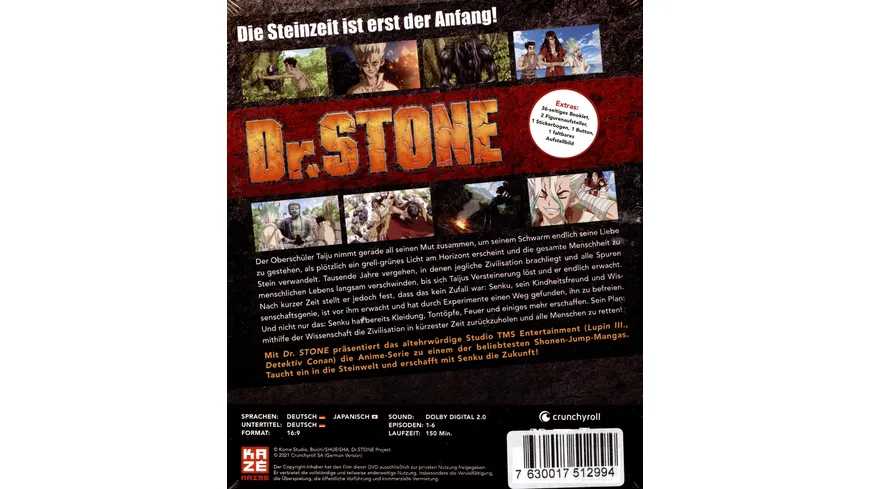 Dr. Stone - Gesamtausgabe  [4 DVDs]
