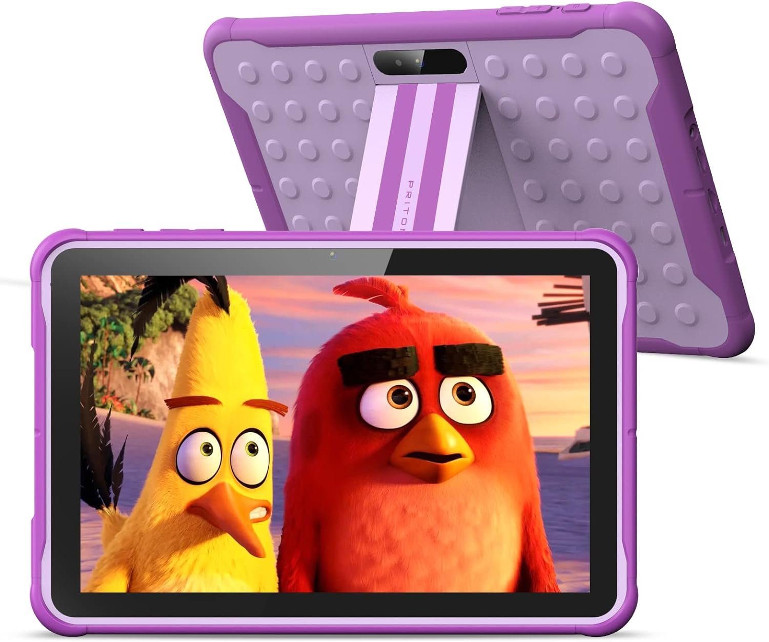 PRITOM 3G Telefon Tablet, Kindersicherung, WiFi, 6000mAh, Quad Core Prozessor Tablet (10