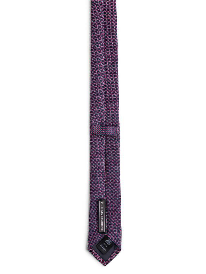 Finshley & Harding Krawatte in pink marine - 0001 günstig kaufen onesize