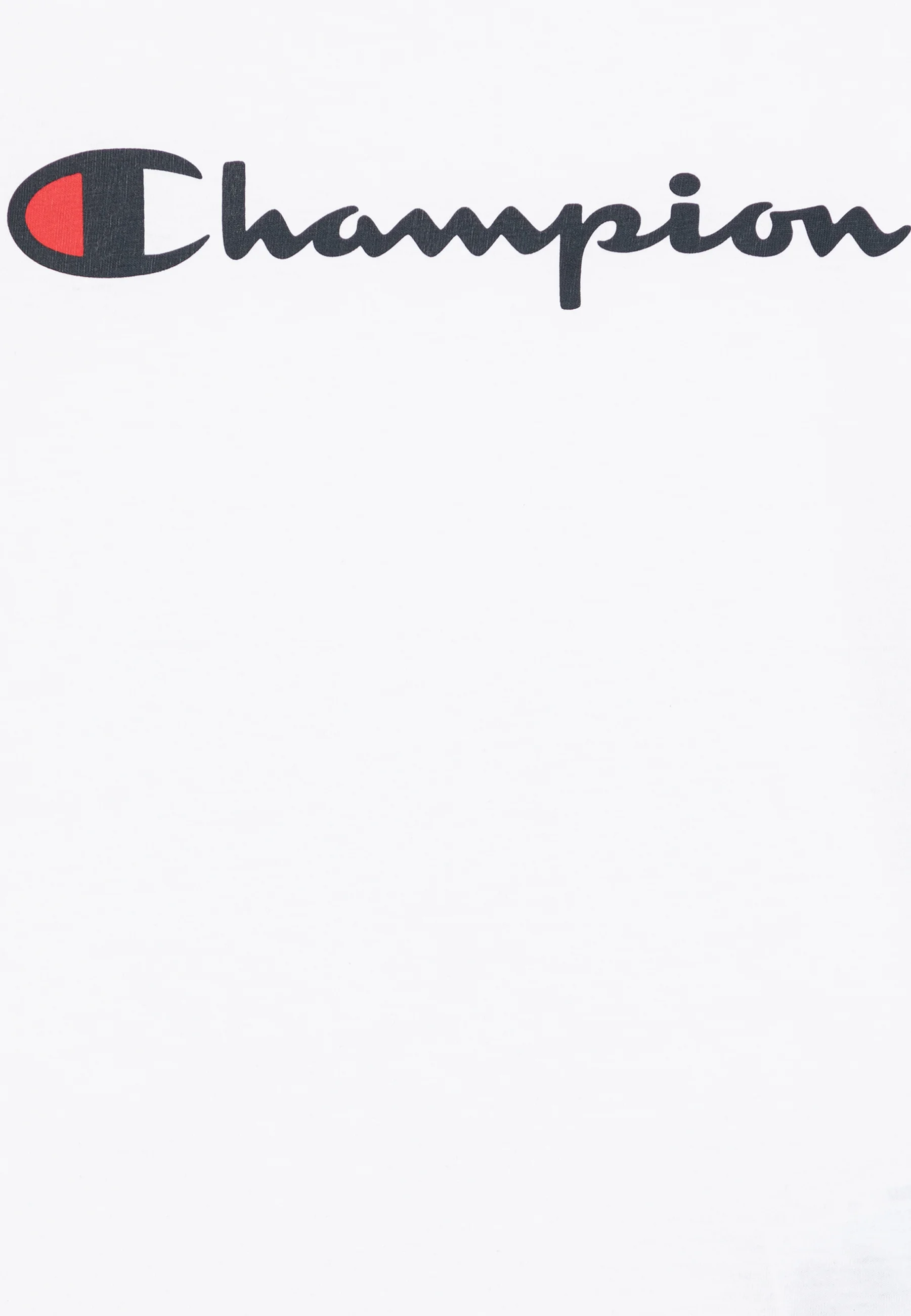 Champion ICONS CREWNECK LARGE LOGO - Camiseta con estampado