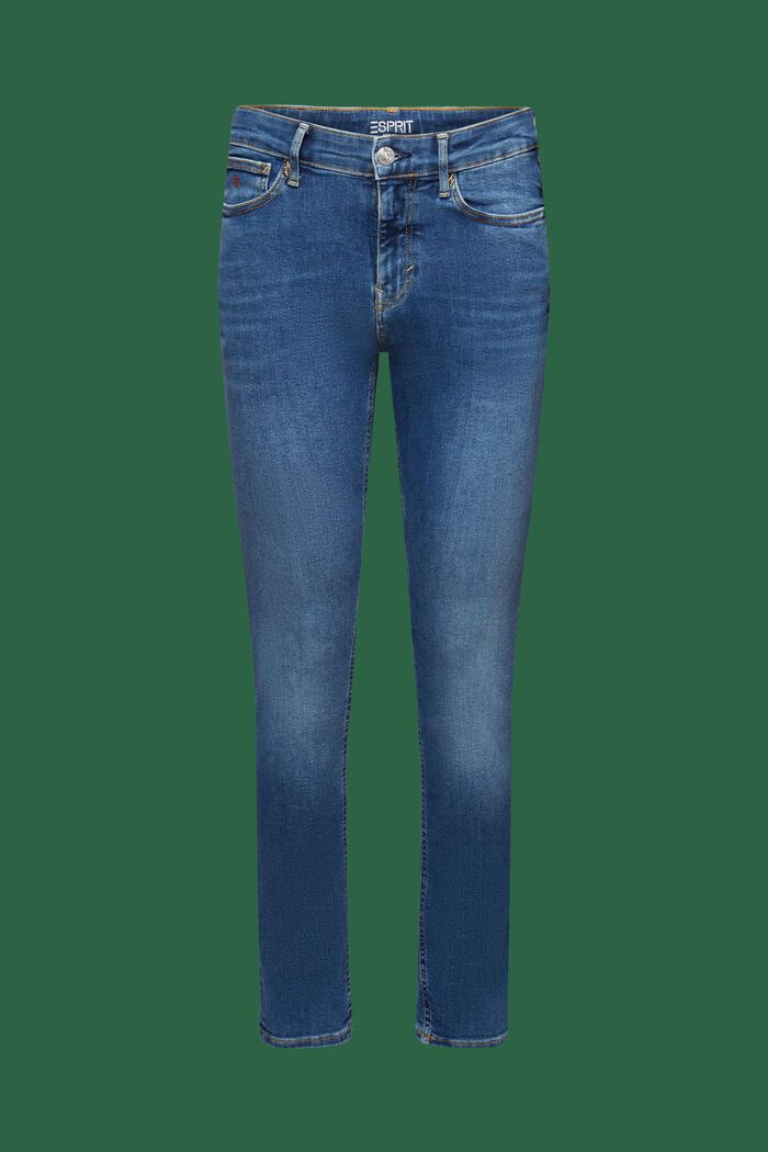 Skinny Jeans mit mittlerer Bundhöhe