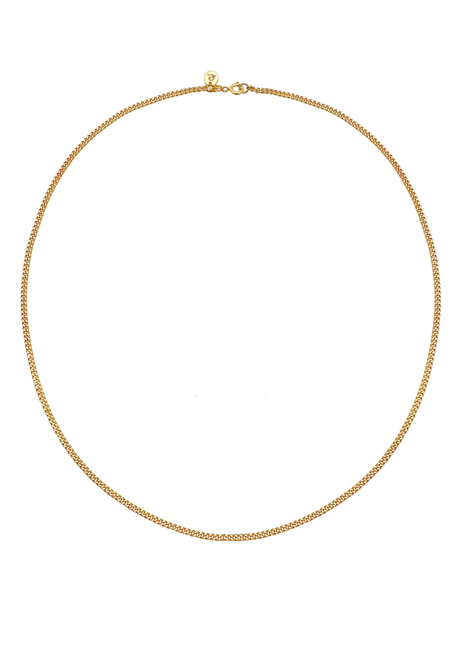 Elli PREMIUM ženski lančić za narukvicu Minimal Basic Trend Blogger od 925 sterling srebra, pozlaćen