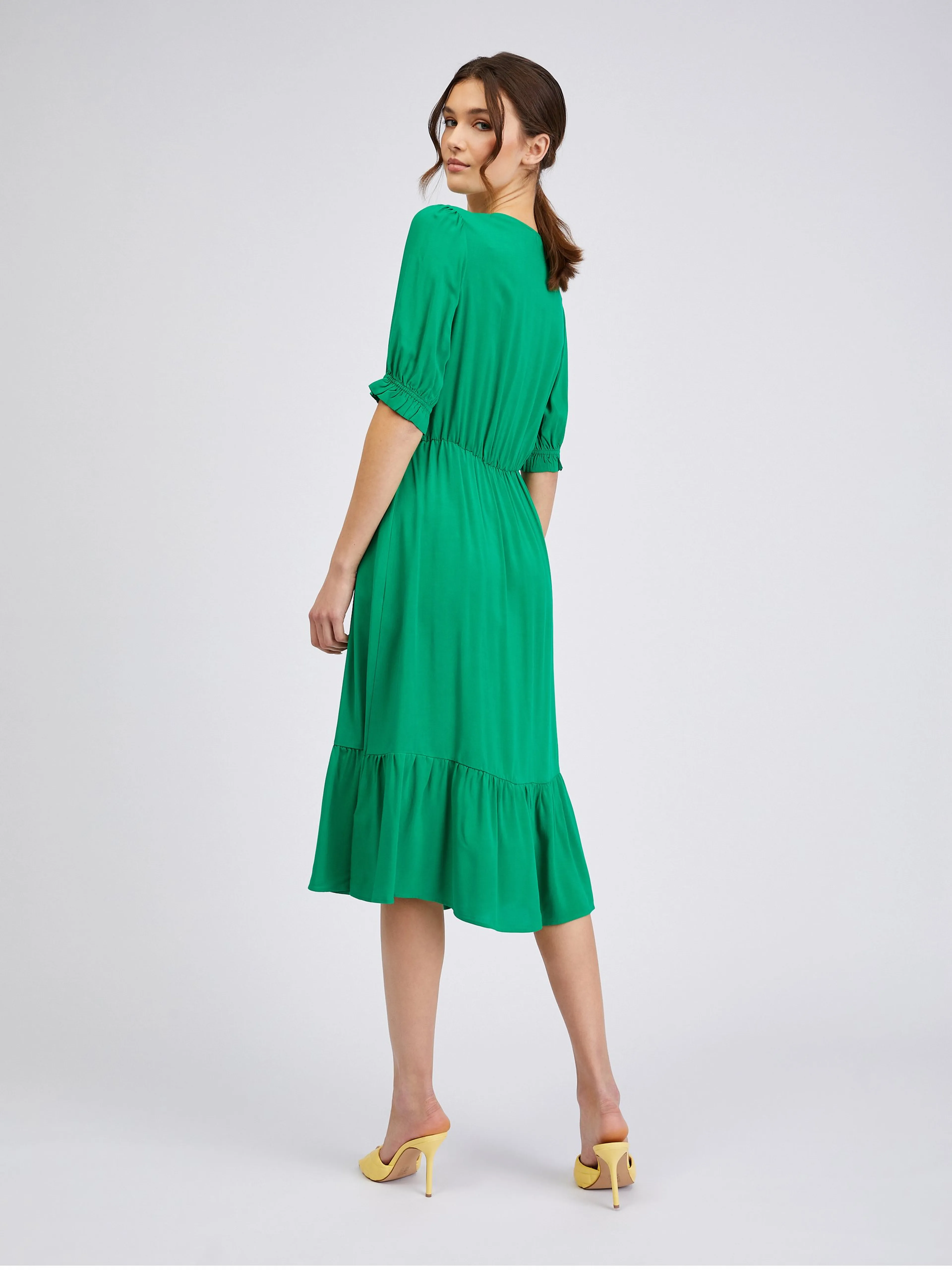 Grünes Damenkleid ORSAY